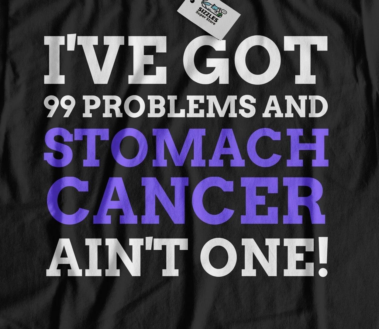 Unisex Funny Stomach Cancer T-Shirt & Partial Gastrectomy, Gastric Cancer Gifts S