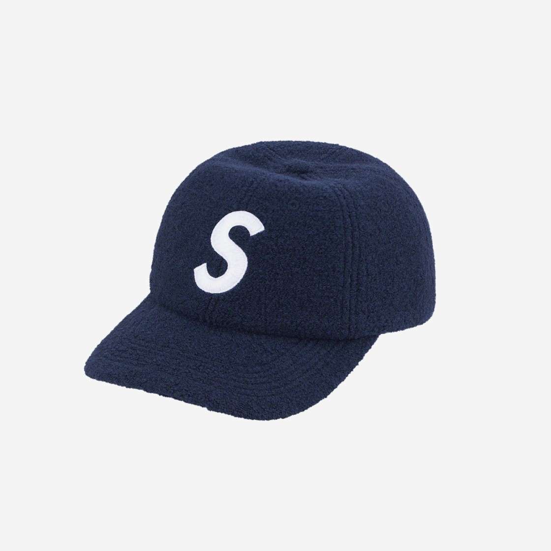 

Темно-синие 6 вставок Supreme из вареной шерсти с логотипом S 22FW -