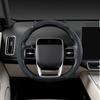 Steering wheel segmented 3pcs protective cover,  fur anti slip assist, car interior, izable for multiple models