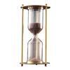 Luxury Metal Hourglass Ornament for Office or Home Decor - Modern Handcrafted Display Piece
