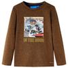Children's Long-sleeved T-shirt Cognac Mix 92/104/116/128/140