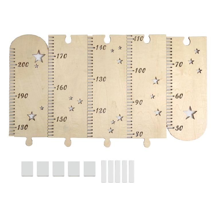 

1Set Kids Height Growth Chart Ruler Children Bedroom Dormitory Household 1