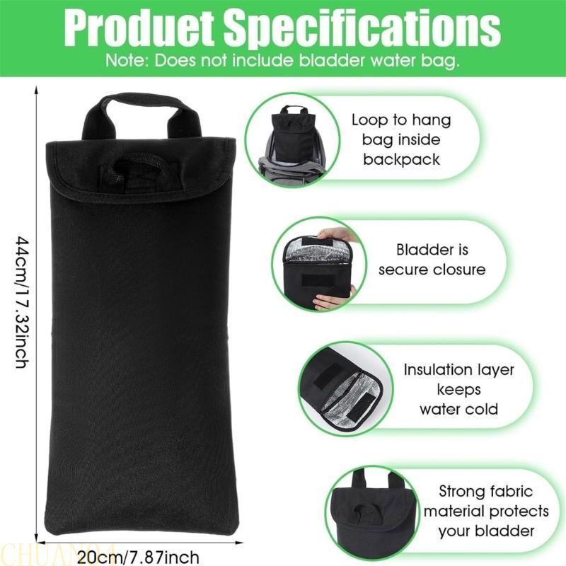 A1A2 Outdoor Water Bladder Protective Sleeve Thermals Insulation Hiking Cycling Gears