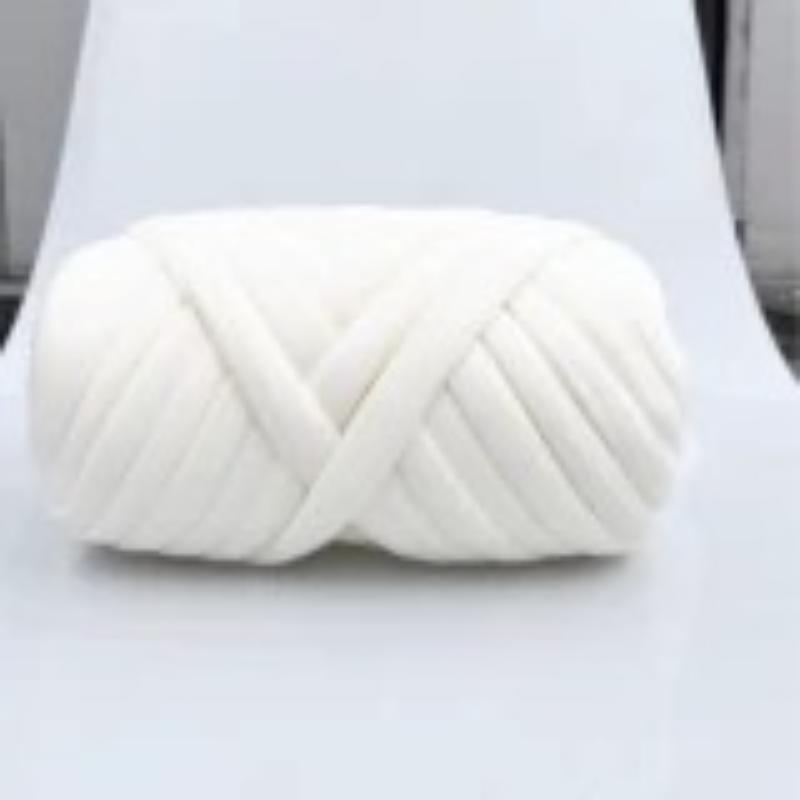 500G The New Thick Wool Yarn Core Filling Cotton Cored Hand-knitted Machine Washable Can Not Wash Hair