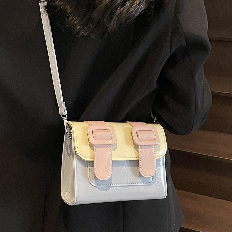 Spring and Summer New Fashion Cambridge Bag Women's Casual Texture Messenger Bag Beautiful Trendy Simple Shoulder Bag