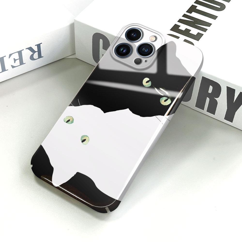 All-inclusive Film Phone Case Cartoon Fashion Design Hard Shell Full Cover Camera Protection Case for iPhone Samsung Xiaomi Poco Redmi Huawei Honor