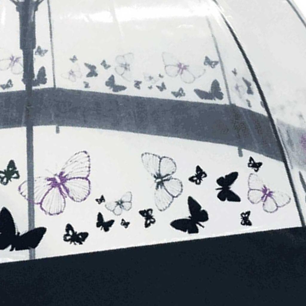 TRESPASS Butterfly Clear Umbrella