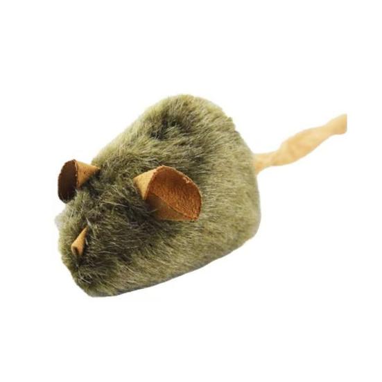 

Automatic Cat Mouse Toy Touch Activated Squeaking Mouse Toy Interactive Cat Toy for Kittens Hunting Instinct Stimulation 1pc