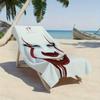1PC Iconic Horror Travel Towel, Durable Polyester Quick Dry Fabric, Lightweight for Camping & Beach, Unisex, Perfect as Beach Ma