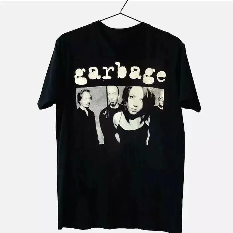 Garbage Band Concert Tour Unisex Cotton Shirt Unisex tshirt Band Tshirt S