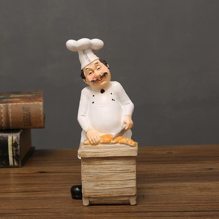 Funny Chefs Decorative Statue Resin Home Countertops Table Decoration for Farmhouse Home Decors & Kitchen Decorations