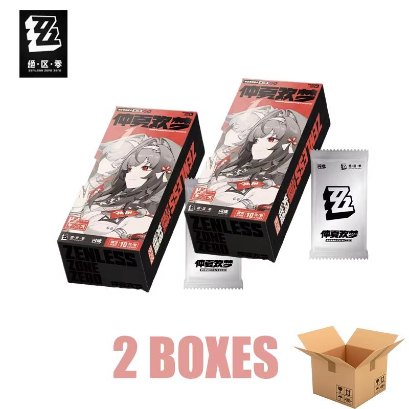 100% Original Shining Soul Zenless Zone Zero Joc de Cărți de Colecție Vol.2 TCG Cărți de Colecție Cadou Seria Ridu Things Joc
