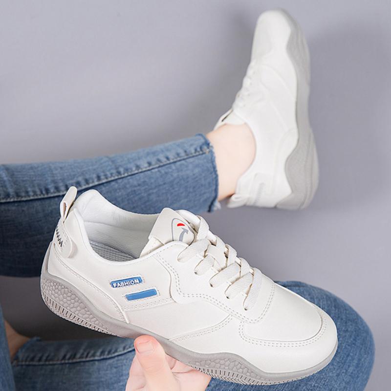 White Shoes All-match Lightweight Women's Sports Casual Shoes Soft Sole Breathable Shoes