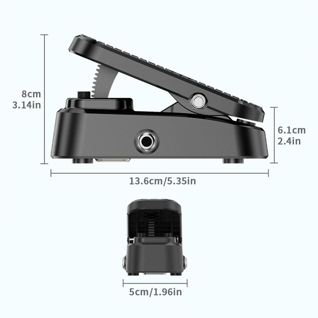 P Prettyia for Expression Universal External Extension Volume Passive Volume Wah Pitch Shift Effect Pedal [New 2025] Pedal, Expression, Pedal, Pedal,