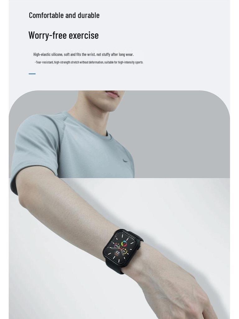 New T1 Smartwatch & TWS Earbuds: 2-in-1 Bluetooth Call, Music, Pedometer, Sports Watch - Black