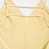 2025 Summer Women's European & American Style Embellished Silky Midi Dress