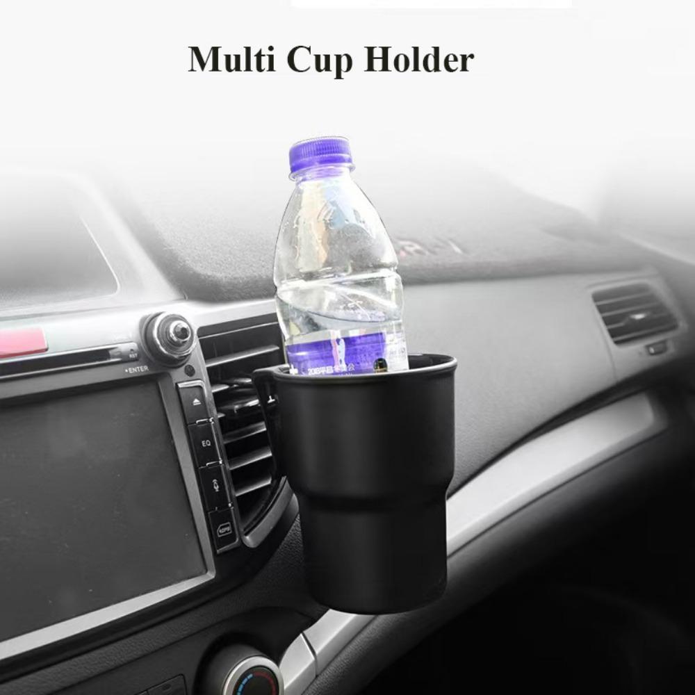 Porte-gobelet d'eau pour voiture, 2 pièces, support pour téléphone portable, support pour boissons, poubelle, sortie d'air, chaise, accoudoir