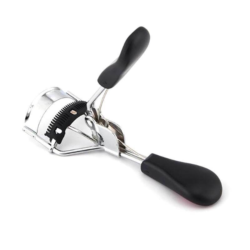 1Pc Lady Professional Eyelash Curler With Comb Tweezers Curling Eyelash Clip Cosmetic Eye Beauty Tool