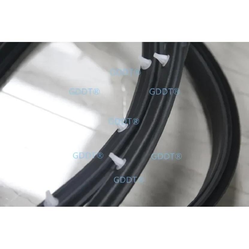 1 Piece Door Rubber Seal for Pajero Sport KH 2007-2014 5725A329 Weather Strip for Montero Sport Sealing with Clips Not for L200