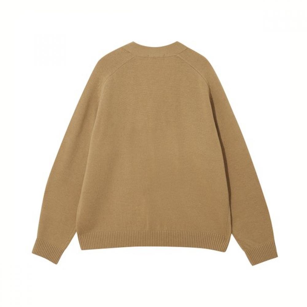 Kangol Classic V Neck Cardigan Beige 1905