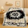 3D Supernatural Sam Dean Winchester TV Flannel Blanket,Ultra Soft Warm Plush Throw for Home Bedroom Bed Sofa Cover Travel Gift