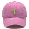 Cartoon Frog Printed Baseball Cap Adjustable Cozy Retro Baseball Hat With Sweatband Slouchy Sun Hat For Camping Tennis Gifts