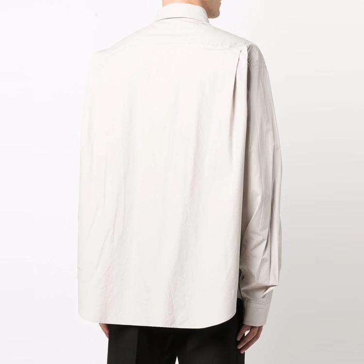 Balenciaga SS22 Shirt Men's Gray White 675642TKM102967