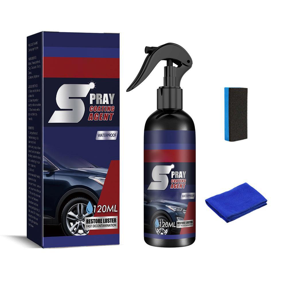 

Быстрый Нанокерамический Защитный Спрей для Автомобиля Пленка Защита от Царапин Гидрофобный Воск для Защиты Лакокрасочного Покрытия Осветляющий Полироль для Детейлинга Автомобиля