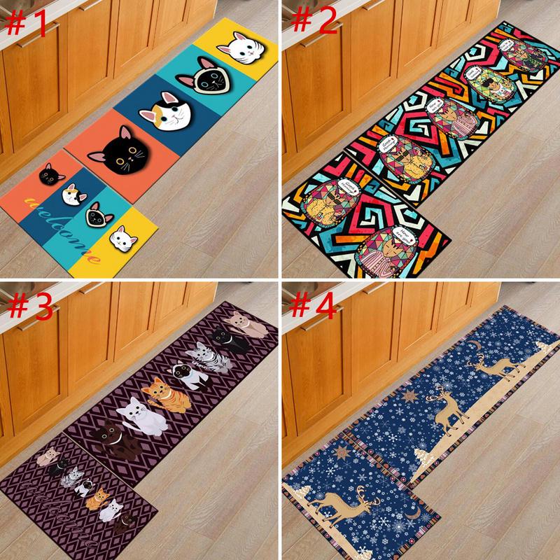 Buy 2pcs Soft Rugs Carpet Mats For Living Room Kitchen Bedroom NonSlip