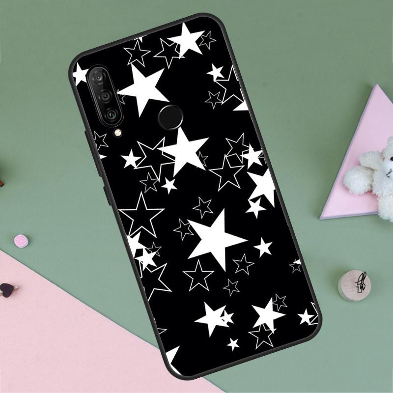 Y2k Star Element For Huawei P40 P20 P30 Lite P60 Pro Nova 10 9 SE 5T 12i 12s 11i Y91 Y90 Y60 Y70 Y72 Y61 Case