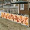 Thanksgiving Party Banner Autumn Thanksgiving Courtyard Decoration