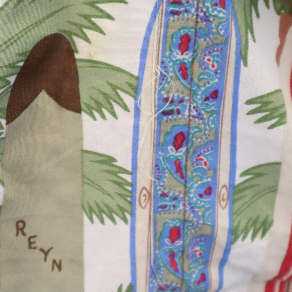 Reyn Spooner 90s Old Diamond Head Tag Overall Handle Short Sleeve Aloha Shirt Men's Used