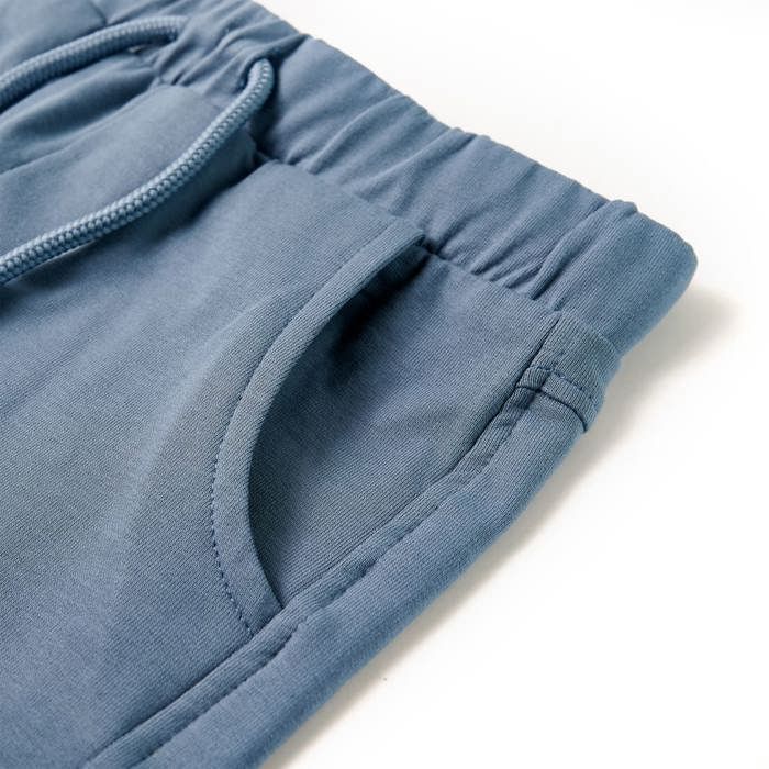 Short pour enfants avec cordon de serrage bleu foncé 92/104/116/128/140
