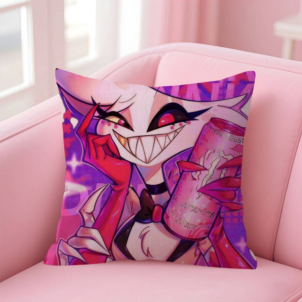 Anime Hhazbin Hhotel Angel Dust Personalisierte Kissenhülle Kinderzimmer Wilde Party Dekor Kissenbezug Kind Geburtstag Dusche Geschenk