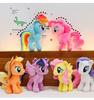 Little Pony Cute Plush Toy - Adorable Pet Pony Figure Cushion, Perfect Gift for Children's Birthdays