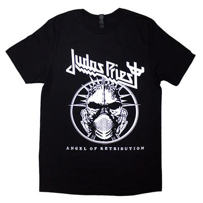 Herren Judas Priest Angel Of Retribution Headshot T-Shirt Schwarz