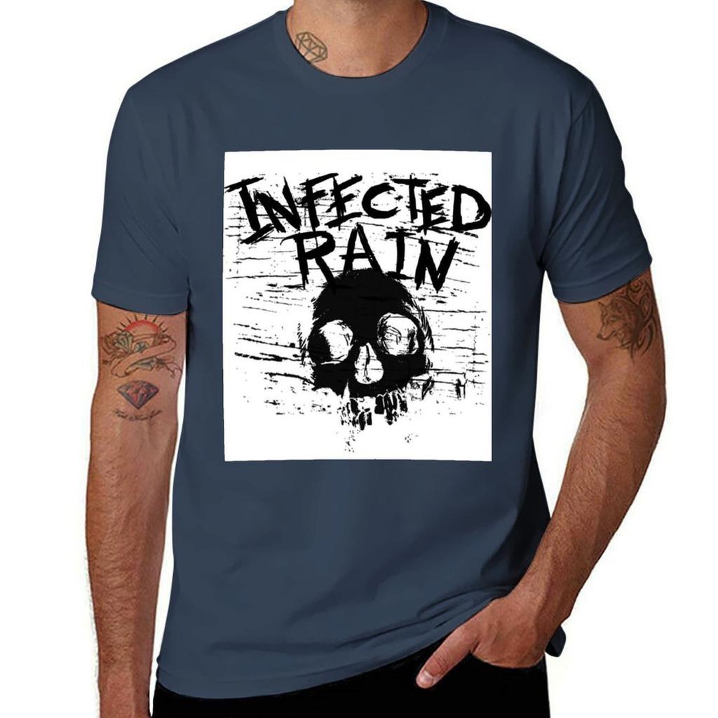 Infected Rain Sksks Tshirt Plus Size Quick Dry Sports Tee