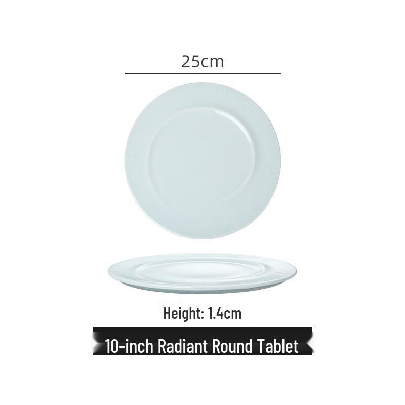 

Dirien Ceramic Celadon Flat Plates