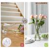 Guluto Vase Unbreakable Transparent Flower Base Acrylic Stylish Elegant Large Interior Flower Vase Hydroponics Ikebana Artificial Flowers Suitable for