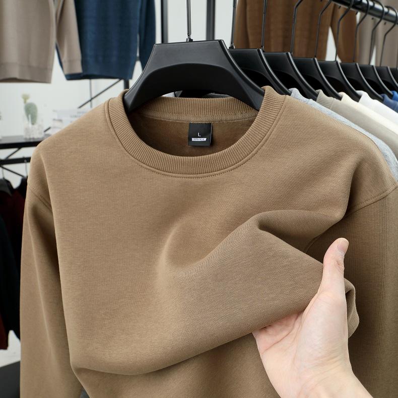 Unisex Velvet-Lined Cotton Hoodie: Warm, Skin-Friendly, Solid Color