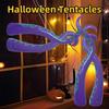 4pcs Giant Inflatable Halloween Octopus Tentacle - Indoor/Outdoor Ornaments DIY Props for Party Horror House & Yard Decoration