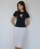 REORG R Rose Slim T-Shirt Charcoal