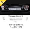 Auto Innen Tür Audio Lautsprecher Schalthebel Panel Tür Armlehne Leselicht Abdeckung Zierleisten Aufkleber für BMW 1er F20 F21 Zubehör