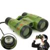 6x30 Binoculars Telescope With Compass Mountaineering Natural Scenery Children Simulation CS Hunting Field Surviva Telescope