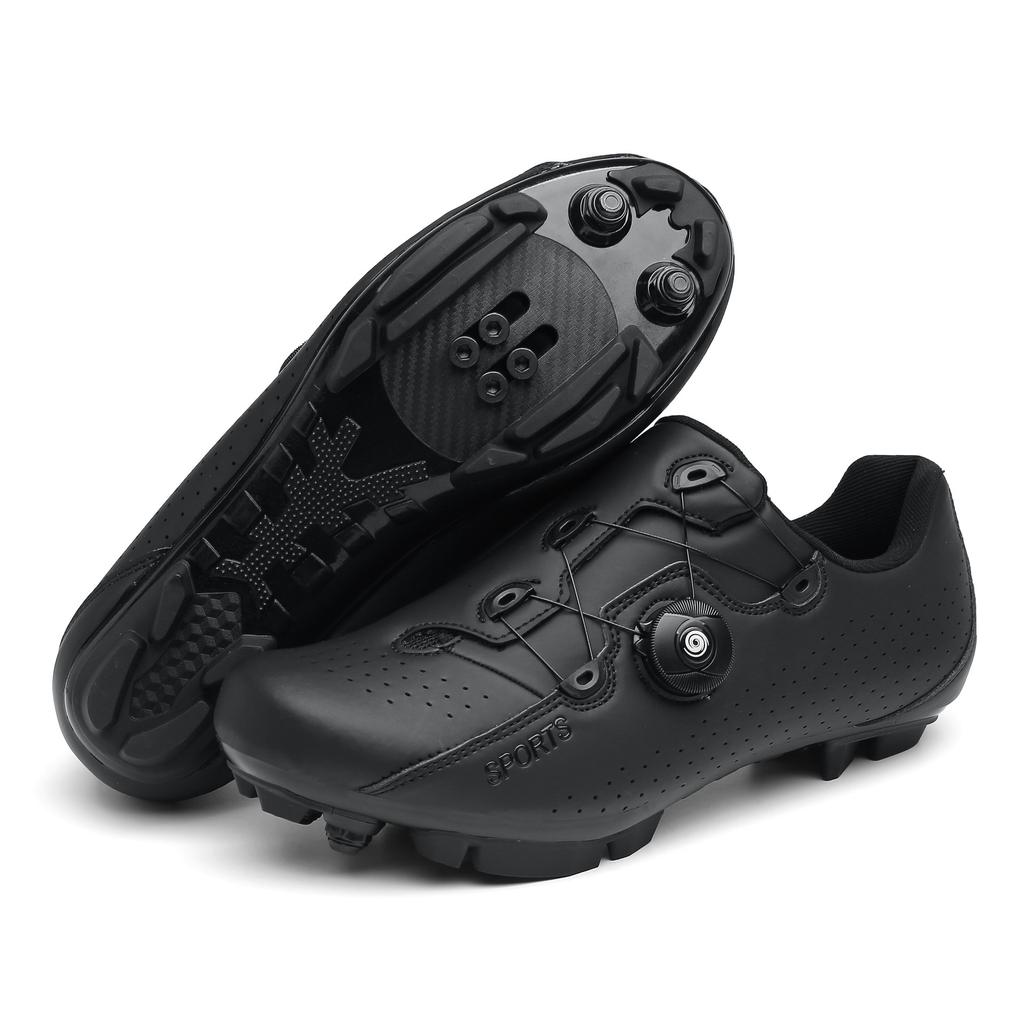 Summer and Autumn Outdoor Road Mountain Rubber Locked Bicycle Unlocked Hard Sole Spinning Shoes