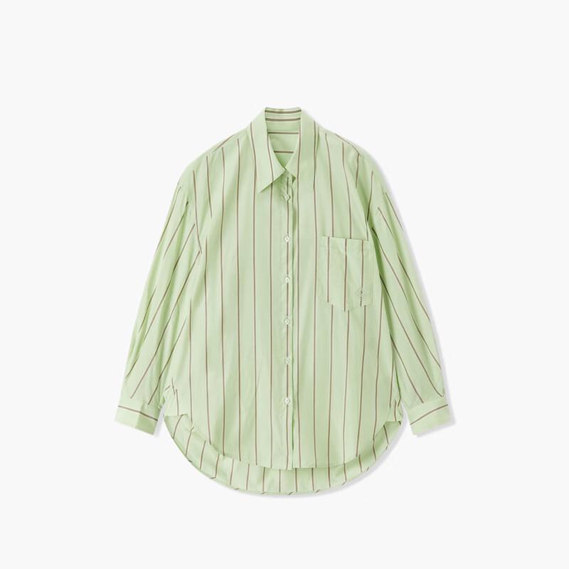 EICHITOO Women's Striped Long-Sleeve Casual Shirt
