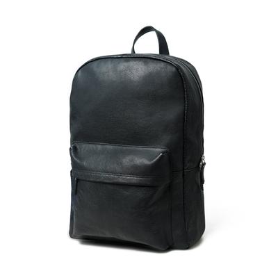 MaheTri Kožený batoh NoirTrek 1.0 z pravé kůže pro každodenní použití