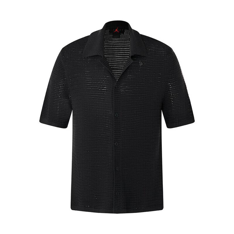 Jordan Men s Air JDN Knit Short-Sleeve Top L