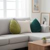 Nordic Style Leaf Shaped Pillow PP Cotton Filling Plush Toy Household Sofa Cushion  Bed Room