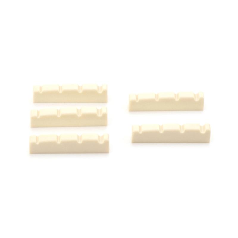 5Pcs Guitar Bridge Saddle String Nuts Guitar Bridge Saddle Nut Replacement Kits 1